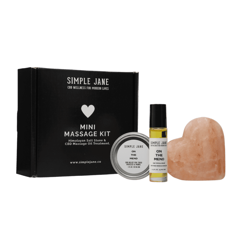 Mini Massage Kit Bundle by Simple Jane CBD