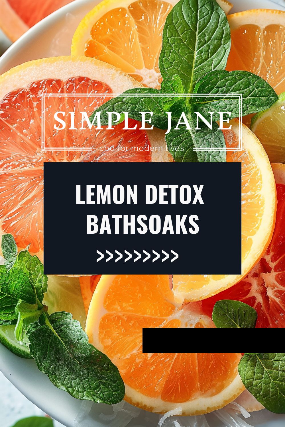 Lemon Detox bath recipes