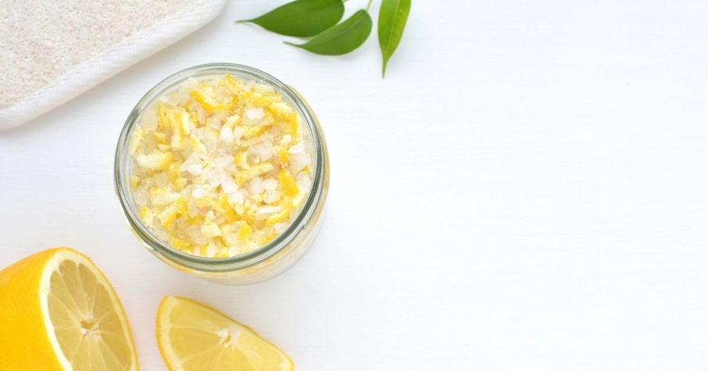 Simple Jane lemon scrub