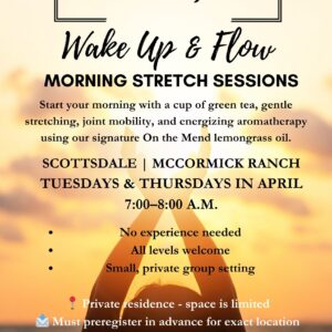 Thursday 4/9 Morning Stretch Session