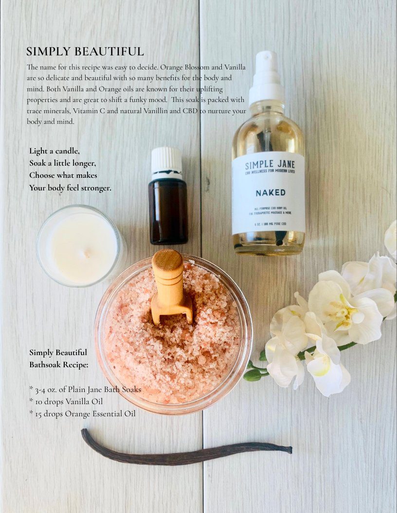 Simply Beautiful Bathsoak Recipe