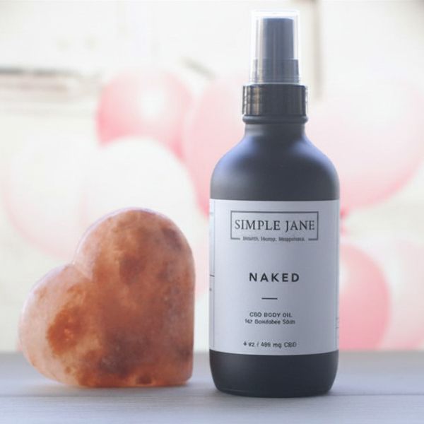 Naked 4 oz. Plain CBD Oil